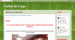 Desktop Screenshot of futboldelugo.com